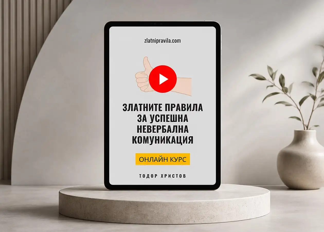 Онлайн курс "Златните правила за успешна невербална комуникация"
