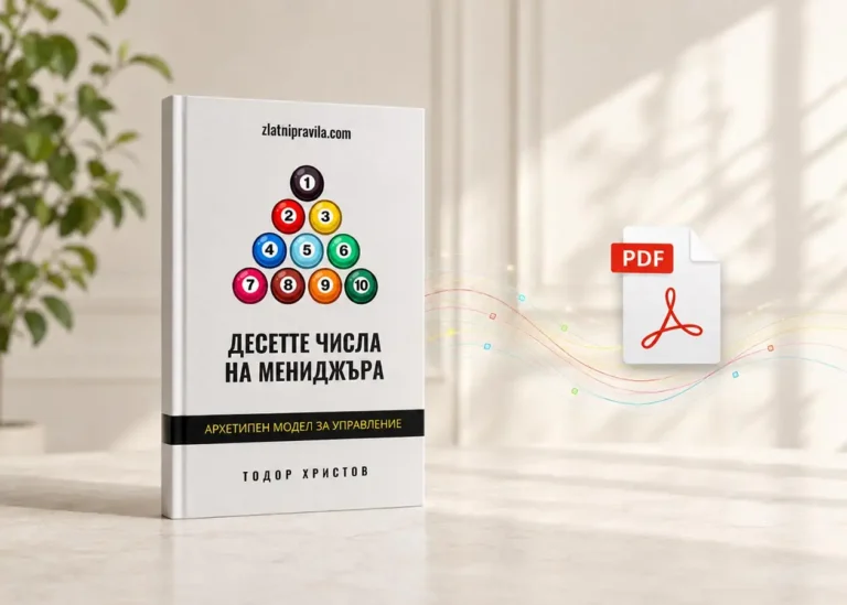 "Десетте числа на мениджъра" – цялостна карта на управлението